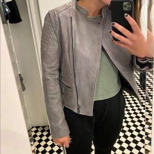 Real Leather Jacket Brand New Never Worn